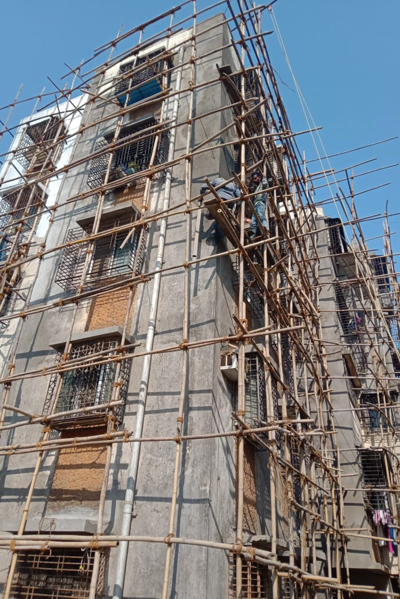 Tripura Constructions team at work